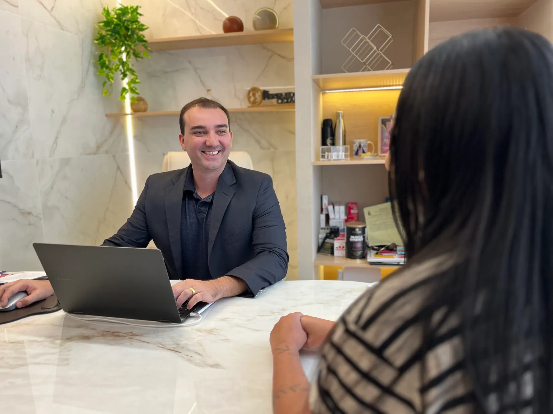 Consulta individual com acompanhamento profissional