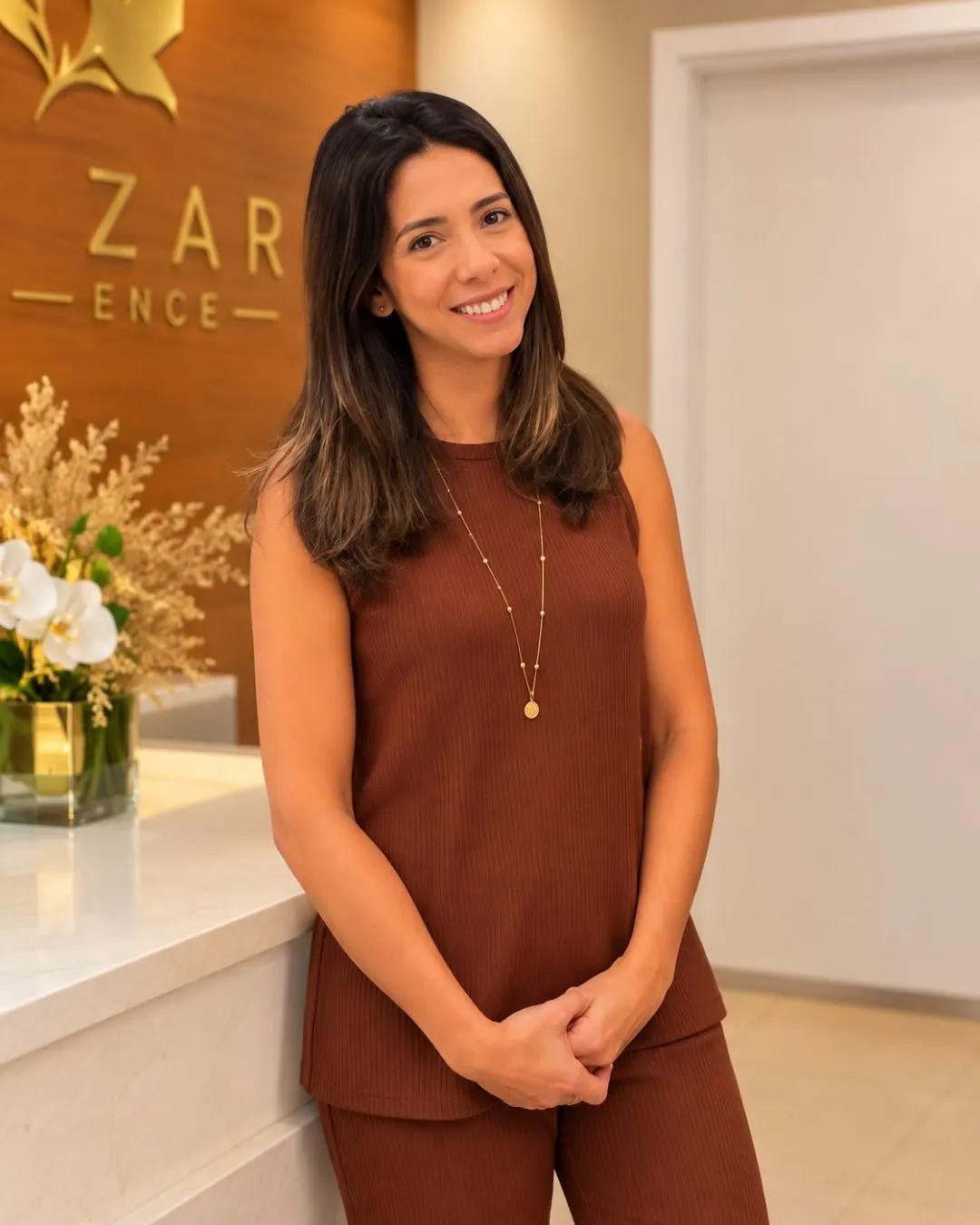 Retrato da Dra. Gabriela Conte