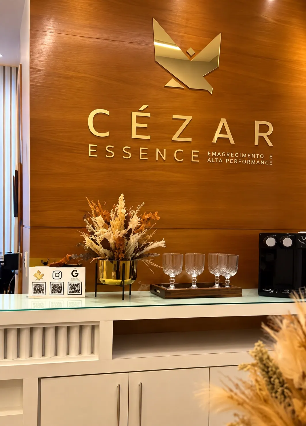 Recepção da Cézar Essence